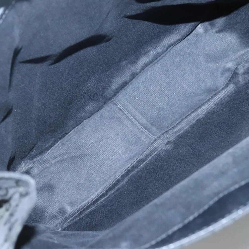 GUCCI GG Canvas Bamboo Tote Bag Black 112530 Auth am8242 - Picture 13 of 16